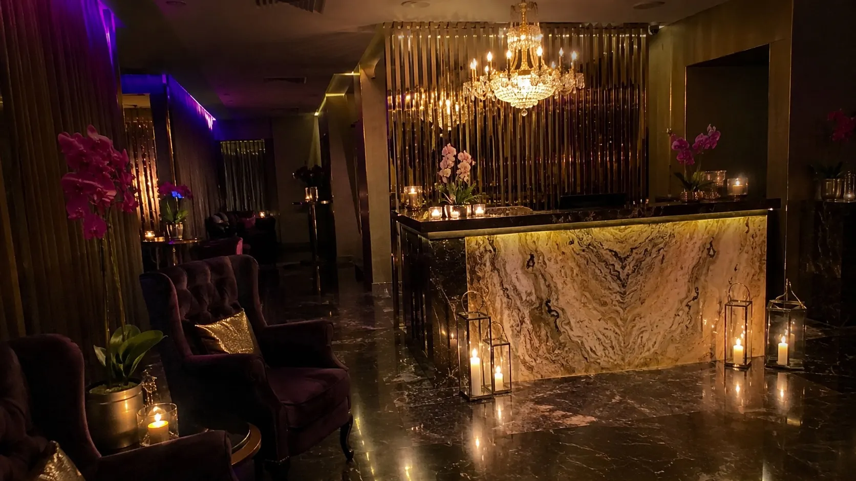 Salonun giriş lobisi — Lila Spa, Sefaköy misafirlerine hizmet veren salon